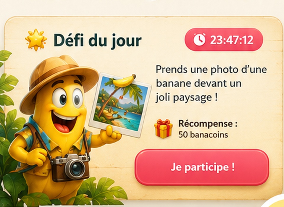 Défi du jour BananaGo